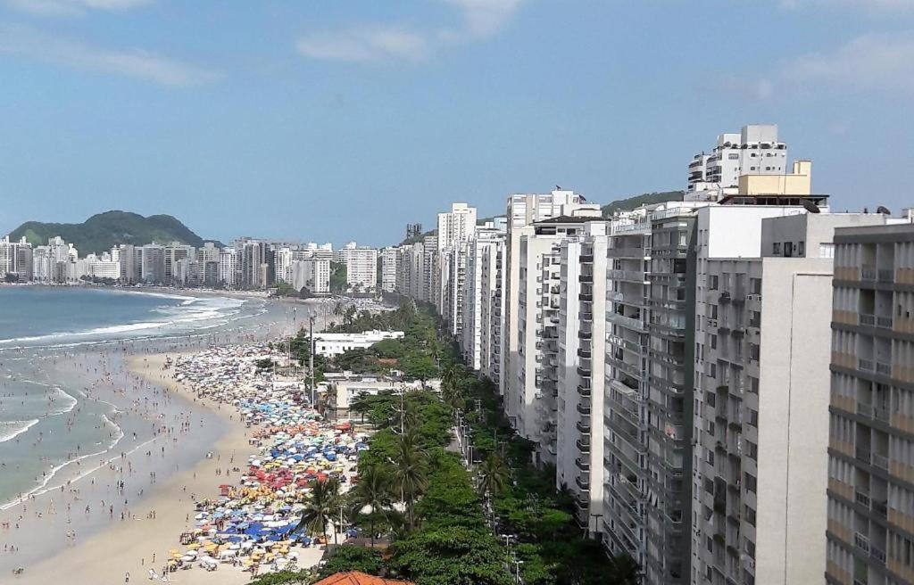 Pe Na Areia - Com Servico De Praia กัวรูจา ภายนอก รูปภาพ